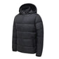 Hooded Cotton Jacket Men's Warm Quilted Jacket