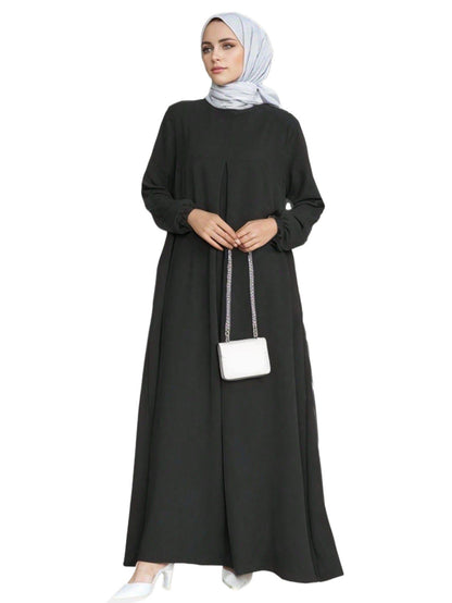 Arabic Long Sleeve Loose Temperament Dress