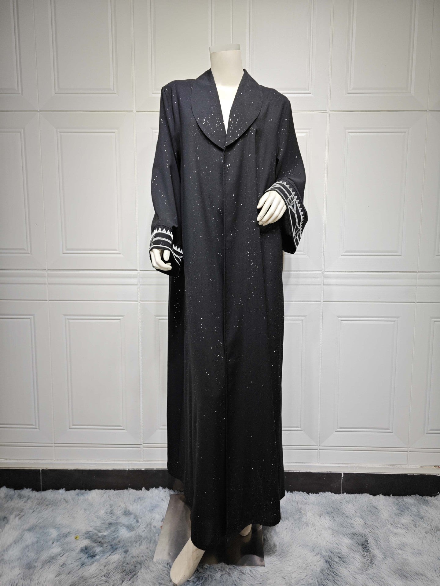 Women’s Modest Open Abaya Cardigan Robe