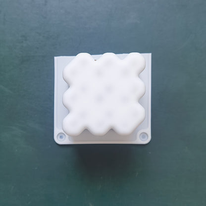 Heart-Shaped Silicone Candle Mold