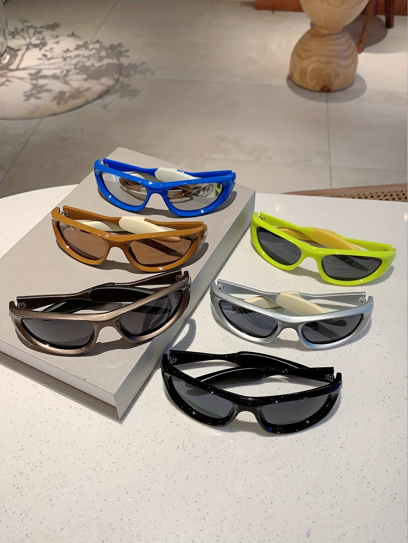 Wrap-Around Sports Sunglasses