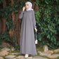 Arabic Long Sleeve Loose Temperament Dress