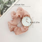 Sparkling Satin Strap Quartz Watch