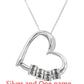 Custom Heart Name Necklace