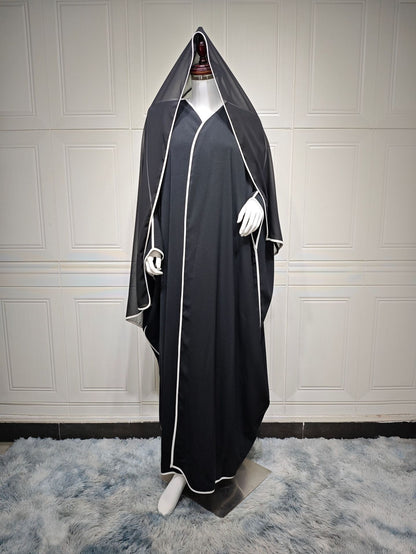 Middle East Muslim Robe Fashion Stripes