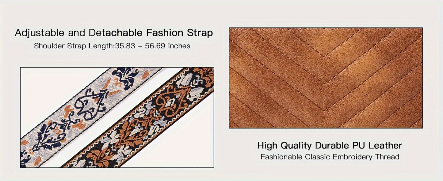 Quilted Vegan Leather Crossbody Bag