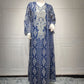Saudi Dubai Evening Gown Embroidered Robe