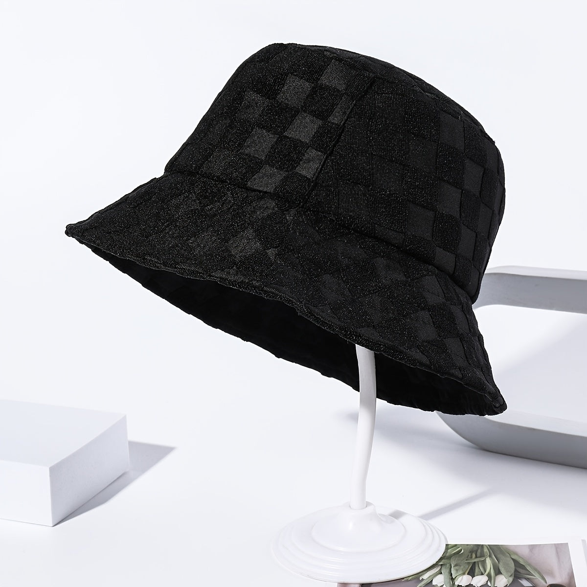 Trendy Plaid Bucket Hat