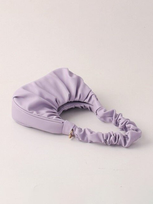 Cloud Pleat Baguette Shoulder Bag