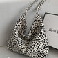 New leopard print shoulder bag canvas shopping bag